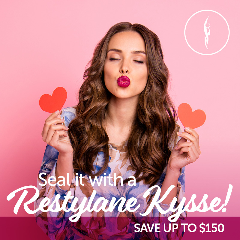 Seal it with a Restylane Kysse!
